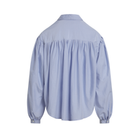 Long Sleeve Collared Blouse