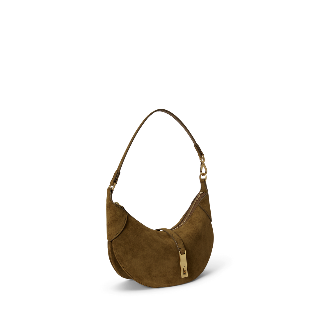 Polo ID Suede Mini Shoulder Bag