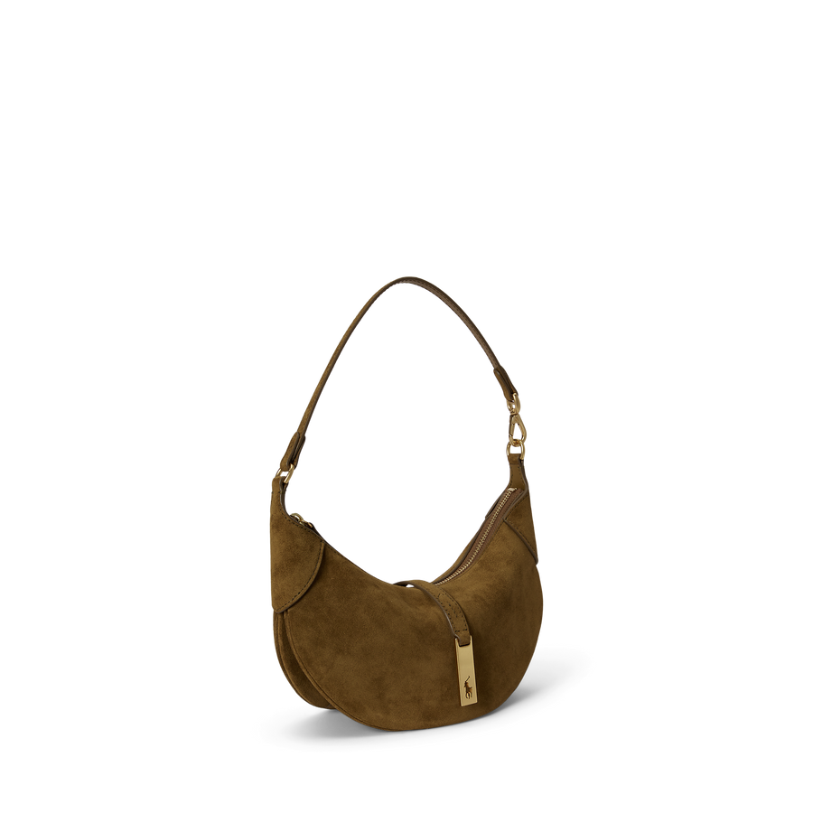 Polo ID Suede Mini Shoulder Bag
