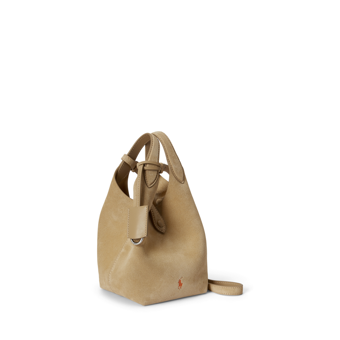 Polo Play Small Suede Bag
