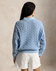 Cableknit Collar Sweater