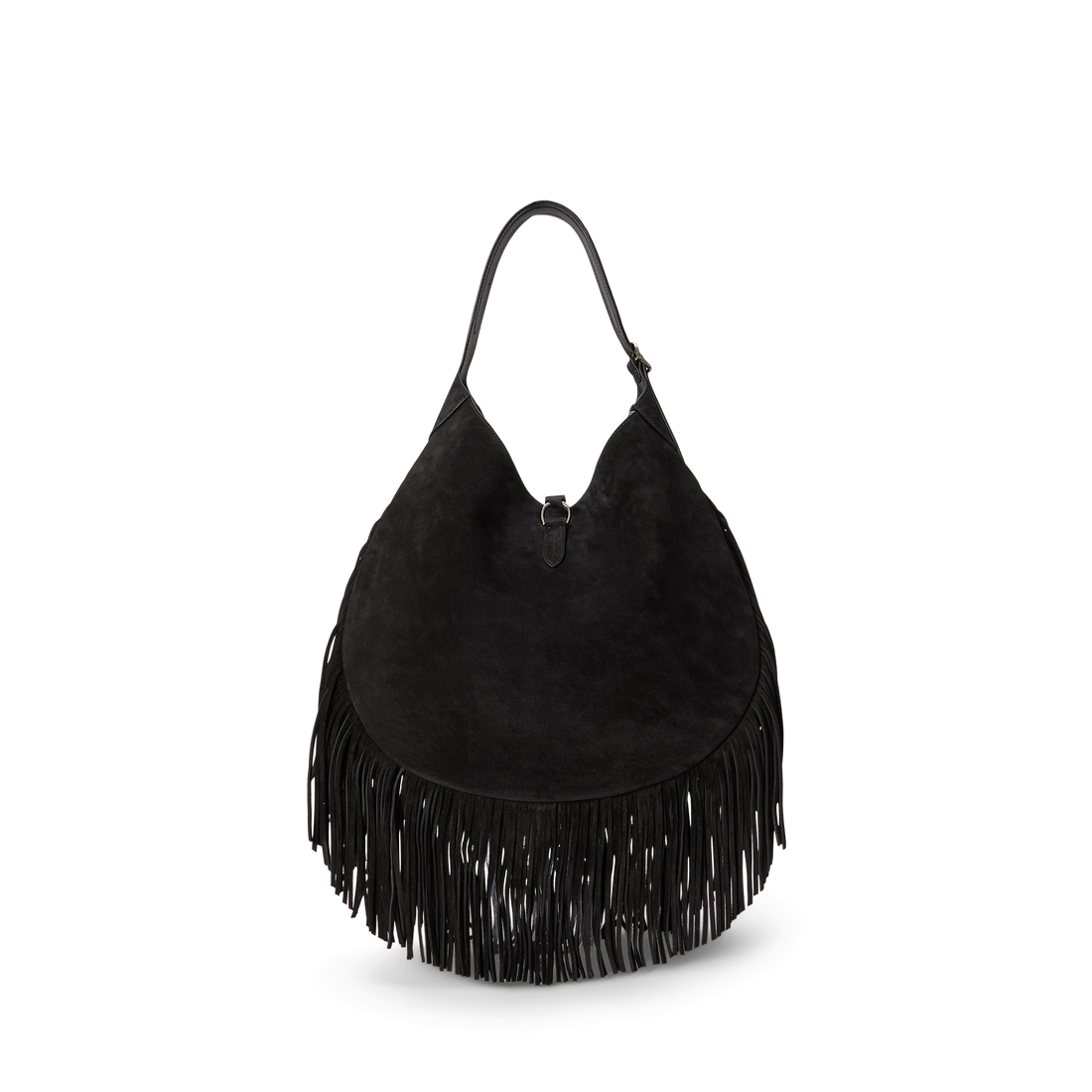 ID Large Fringe Shoulder Bag- WW