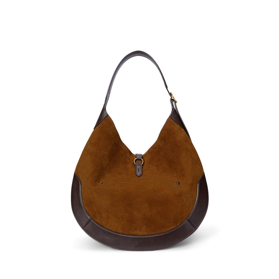 Large Polo ID Suede Bag- WW