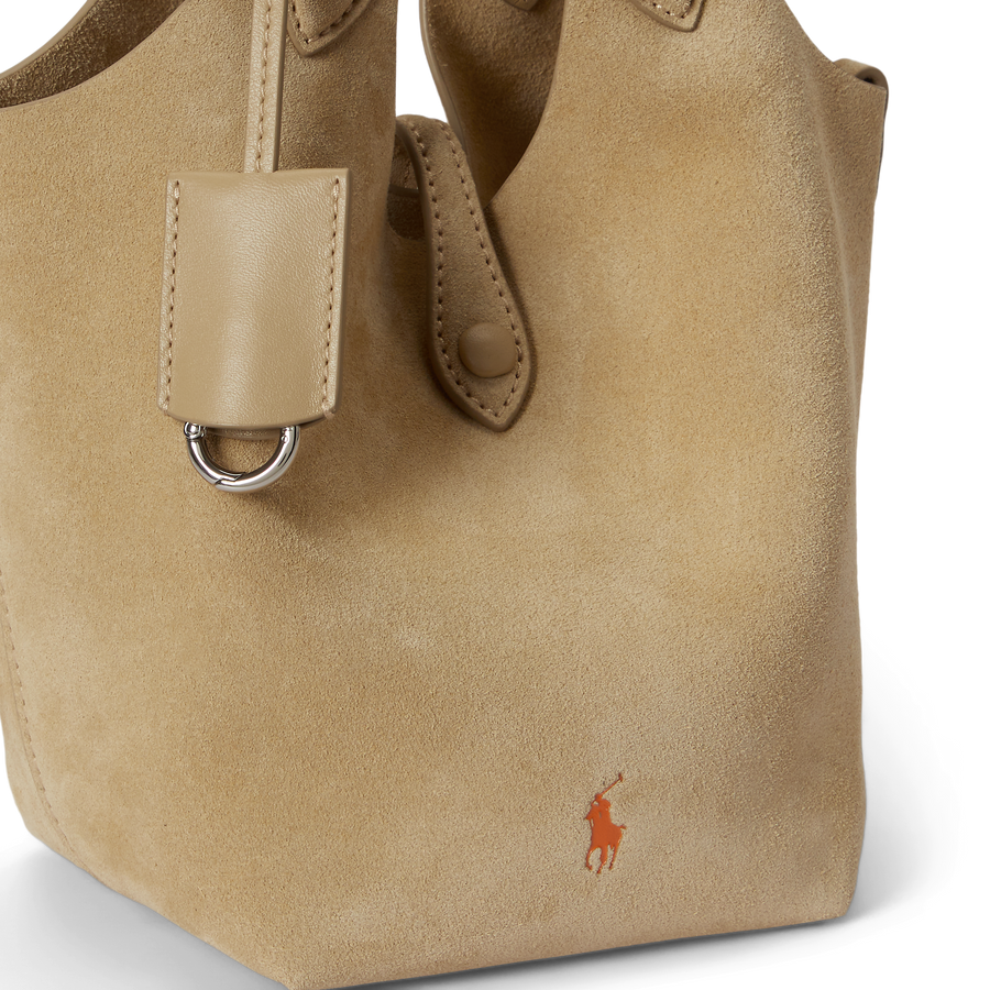 Polo Play Small Suede Bag