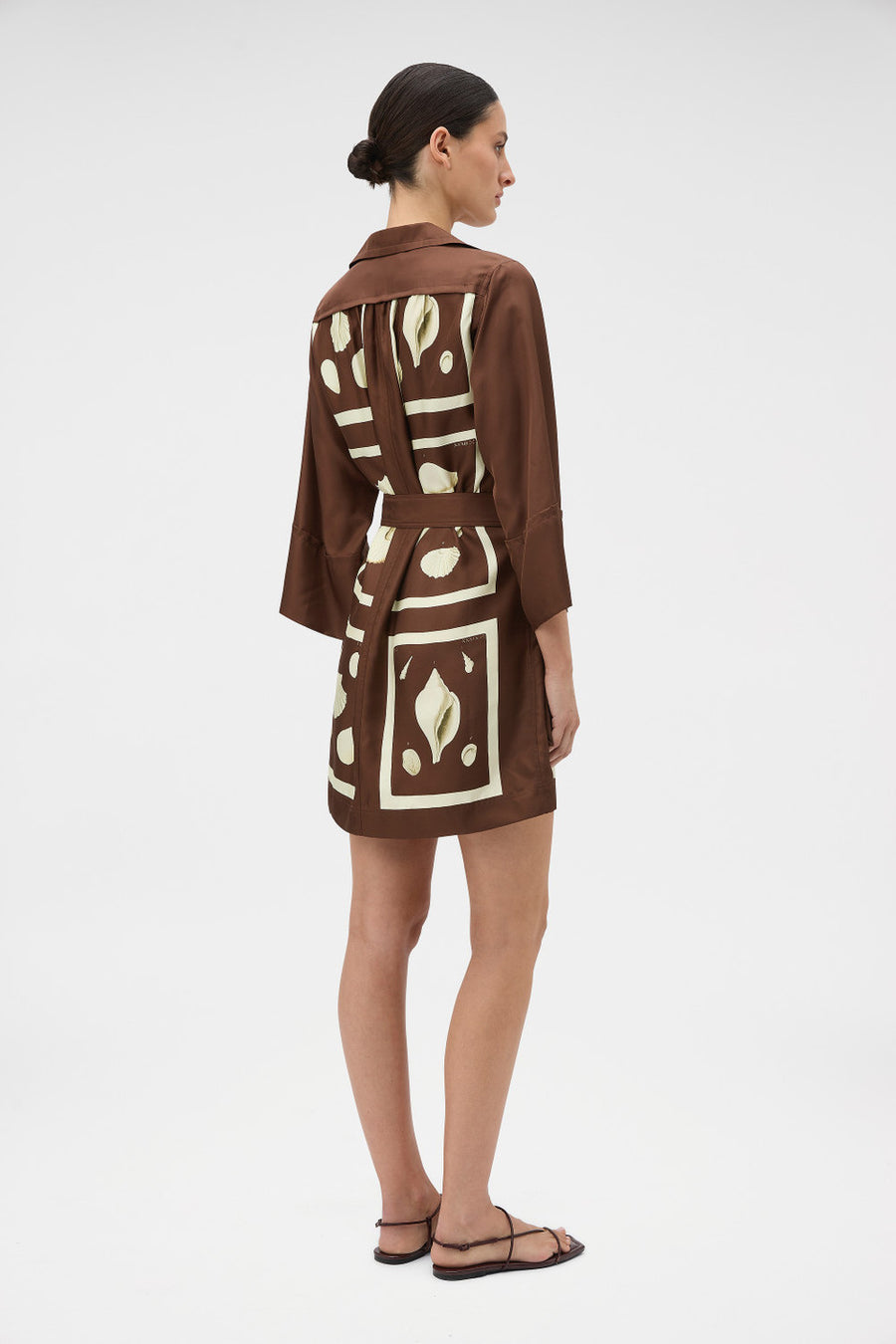 Graphic Shell Tunic Dress
