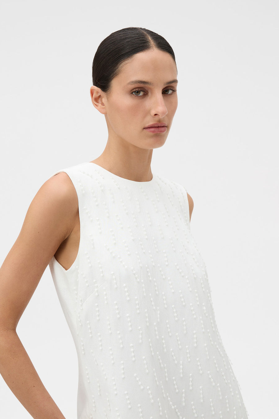 Tassel Lace Shift Dress