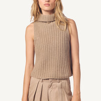 Saige Cropped Turtleneck