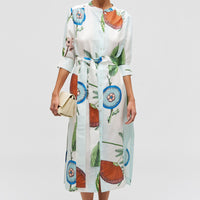 Grand Foral Column Dress