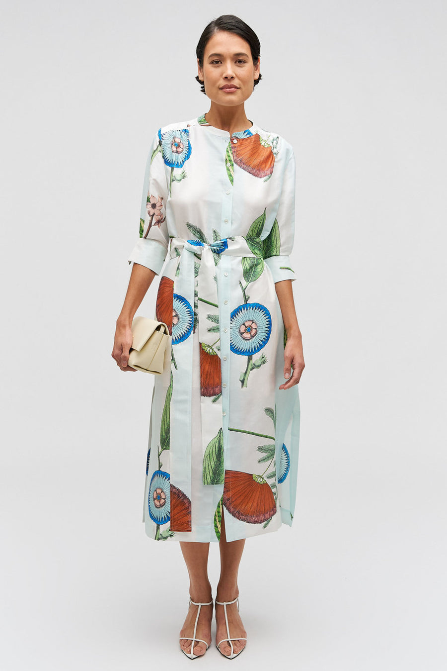 Grand Foral Column Dress