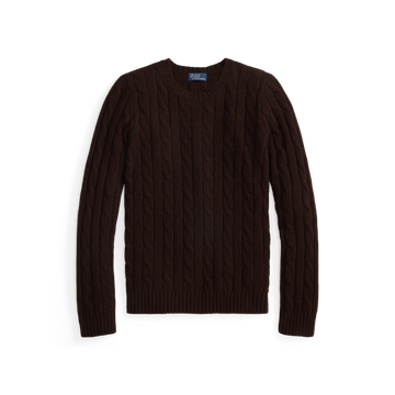 Cableknit Cashmere Sweater