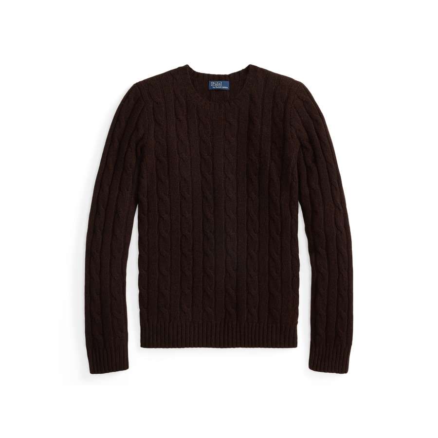 Cableknit Cashmere Sweater