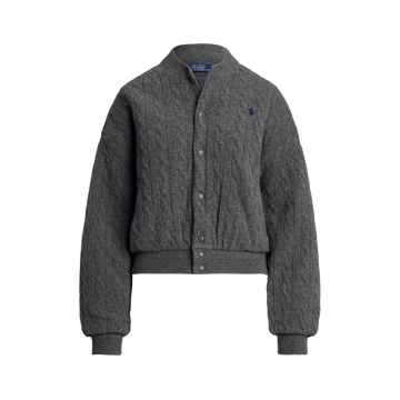 Cableknit Bomber