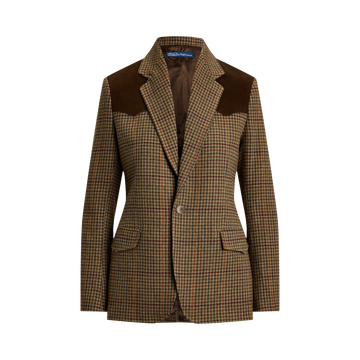 Suede Tweed Blazer