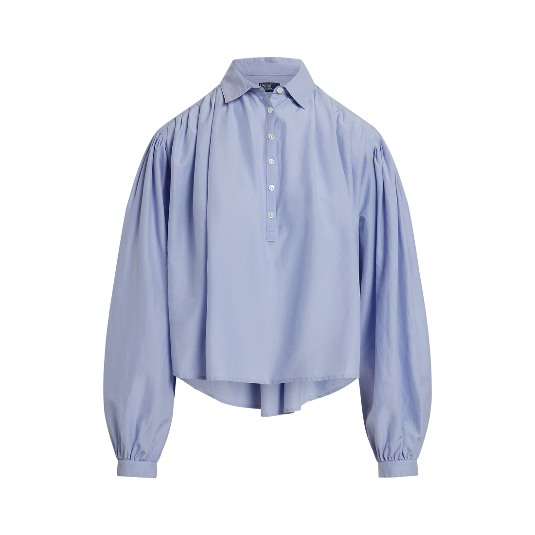 Long Sleeve Collared Blouse