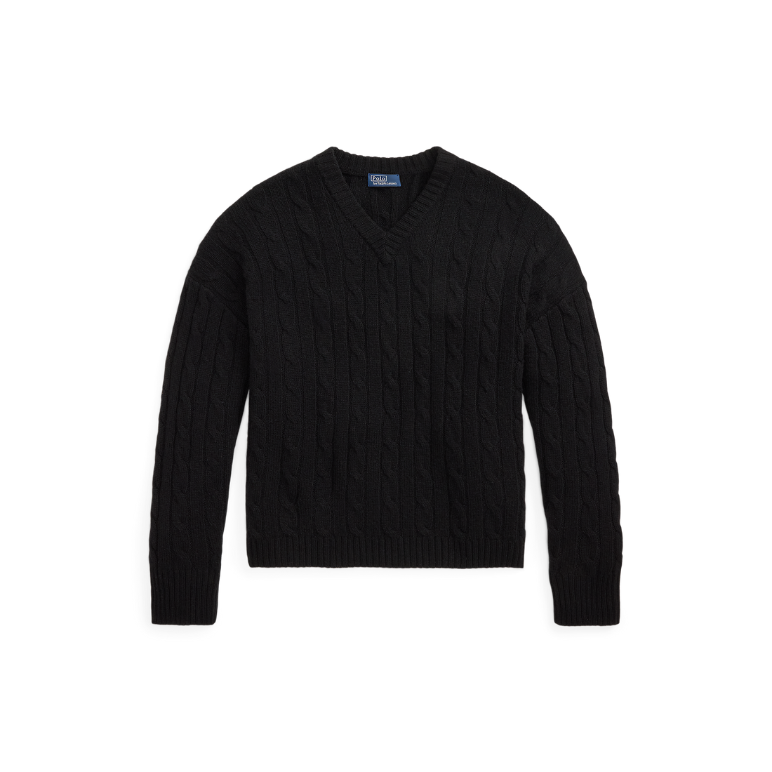 Cableknit V-Neck Sweater- WW