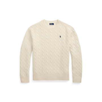 Cable Crewneck Sweater