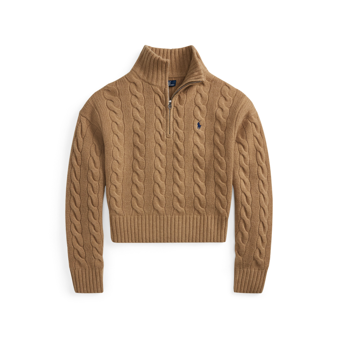 Cable Half-Zip Sweater