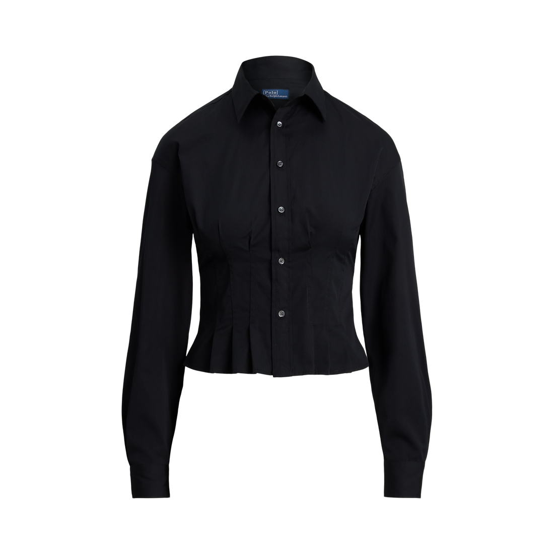 Long Sleeve Collared Blouse