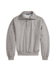 Ribbed Trim Mockneck Pullover
