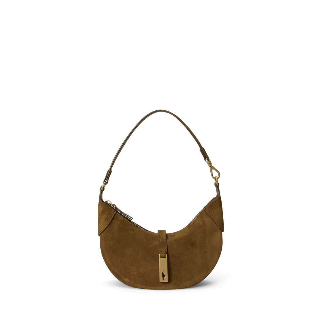 Polo ID Suede Mini Shoulder Bag