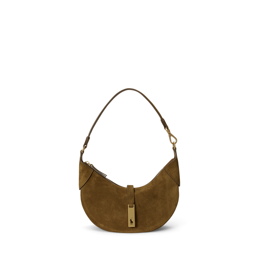 Polo ID Suede Mini Shoulder Bag