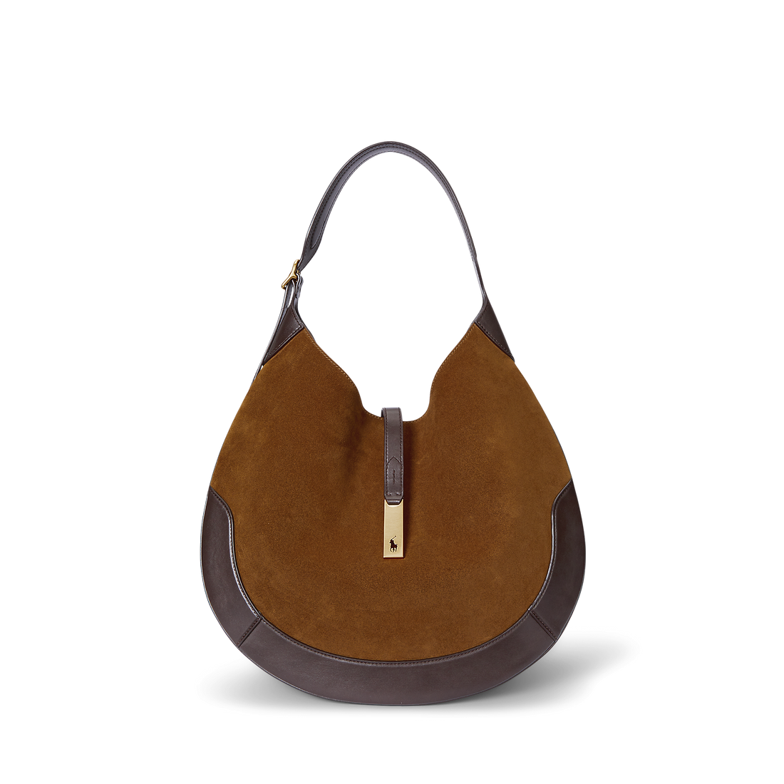Large Polo ID Suede Bag- WW