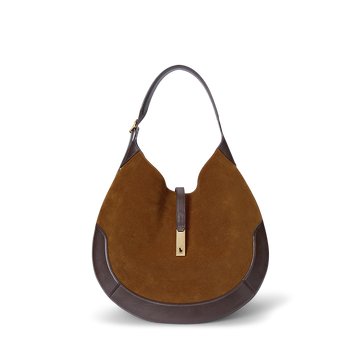Large Polo ID Suede Bag- WW