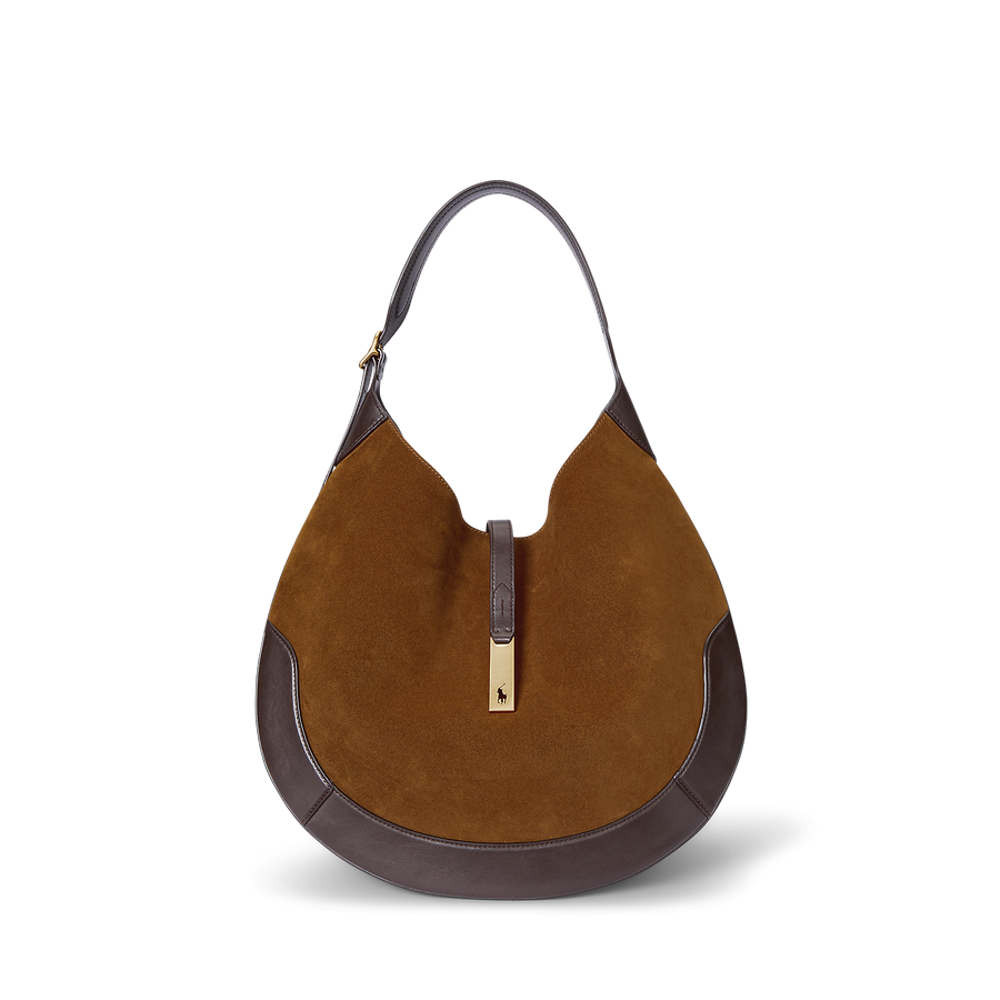 Large Polo ID Suede Bag- WW