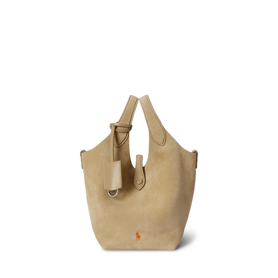 Polo Play Small Suede Bag