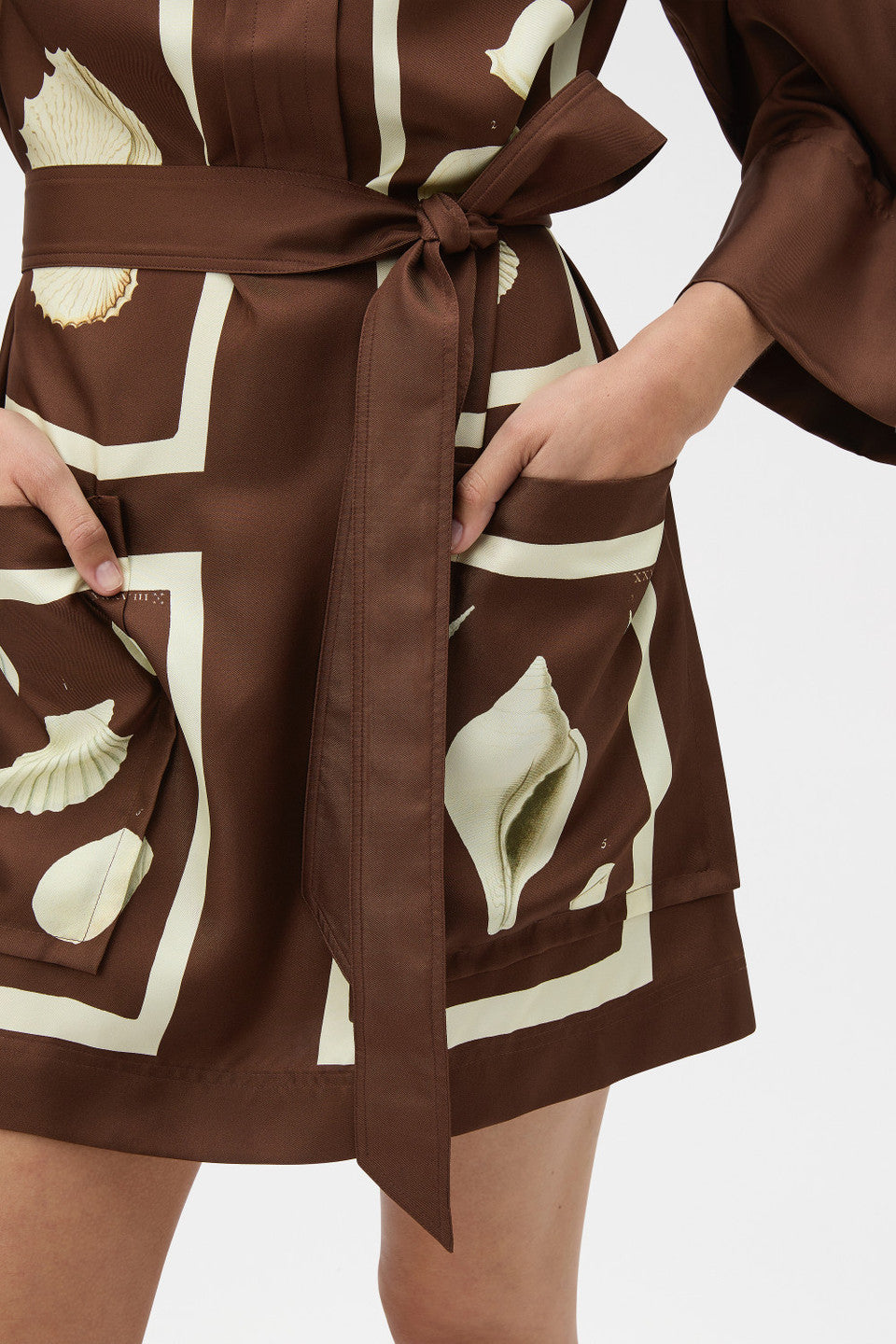 Graphic Shell Tunic Dress