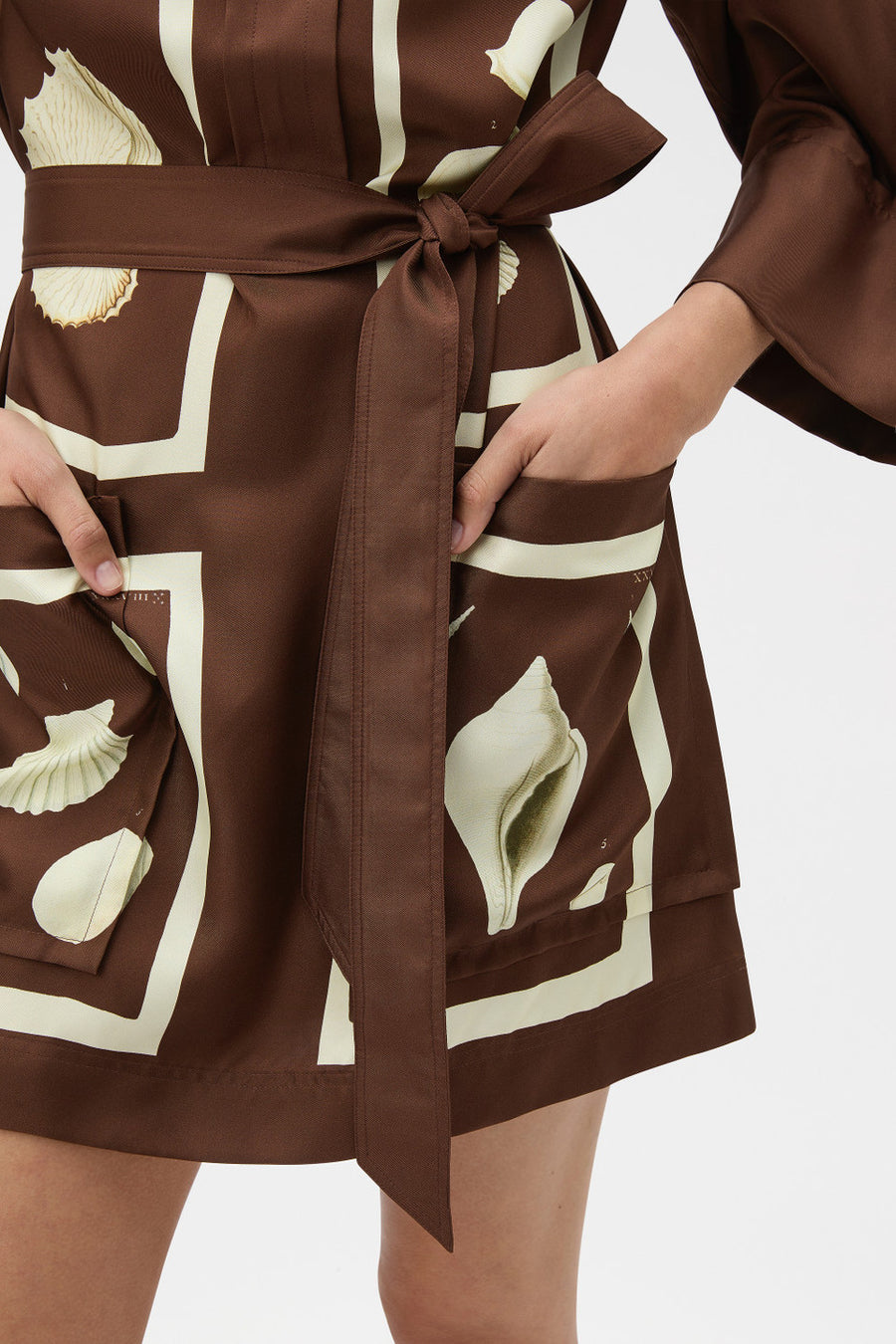 Graphic Shell Tunic Dress