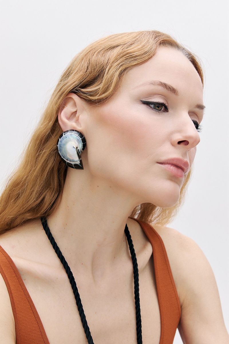 Nautilus Earrings