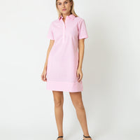 Short-Sleeved Popover Dress