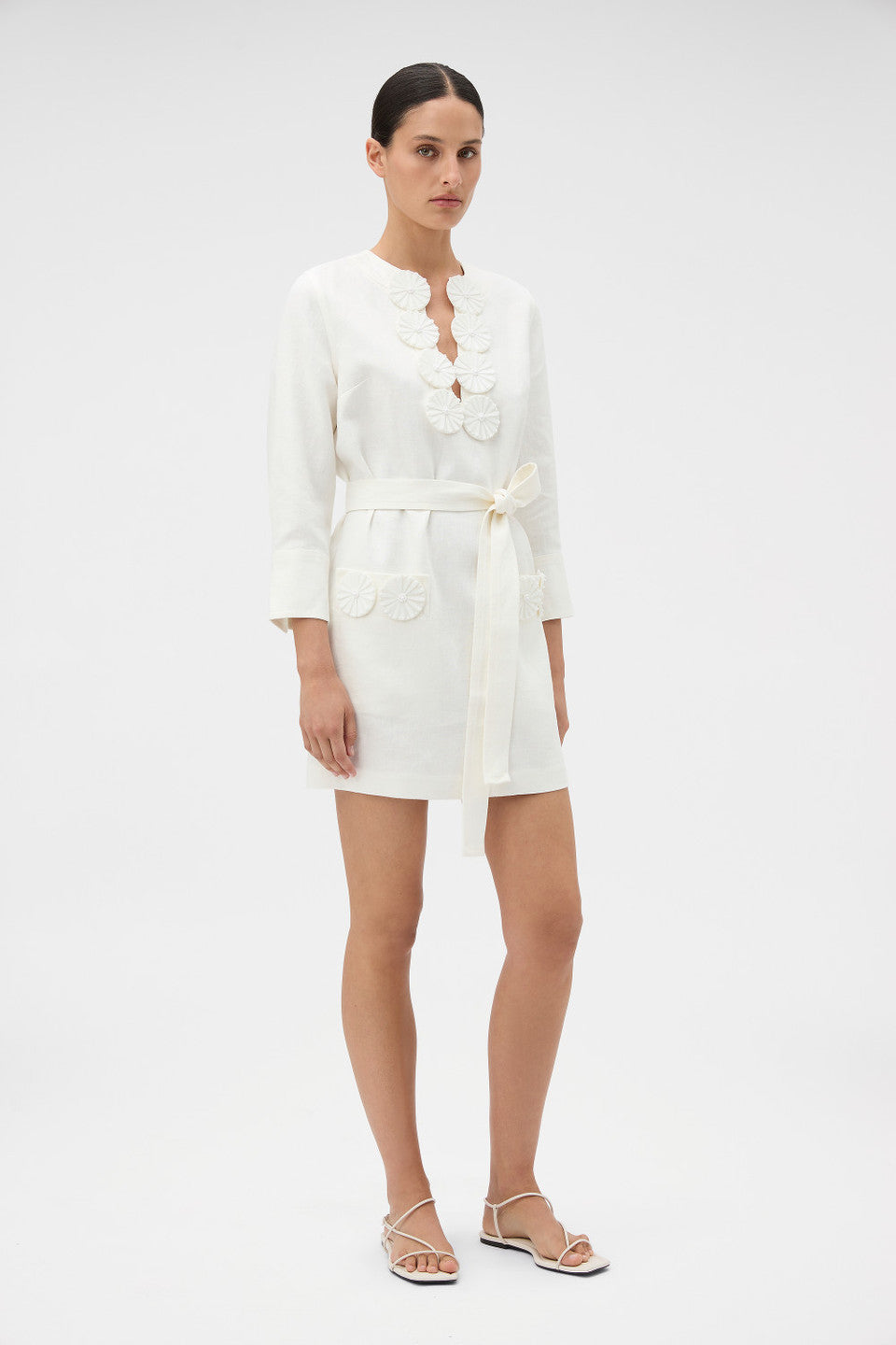 Embellished Short Tunic Dress