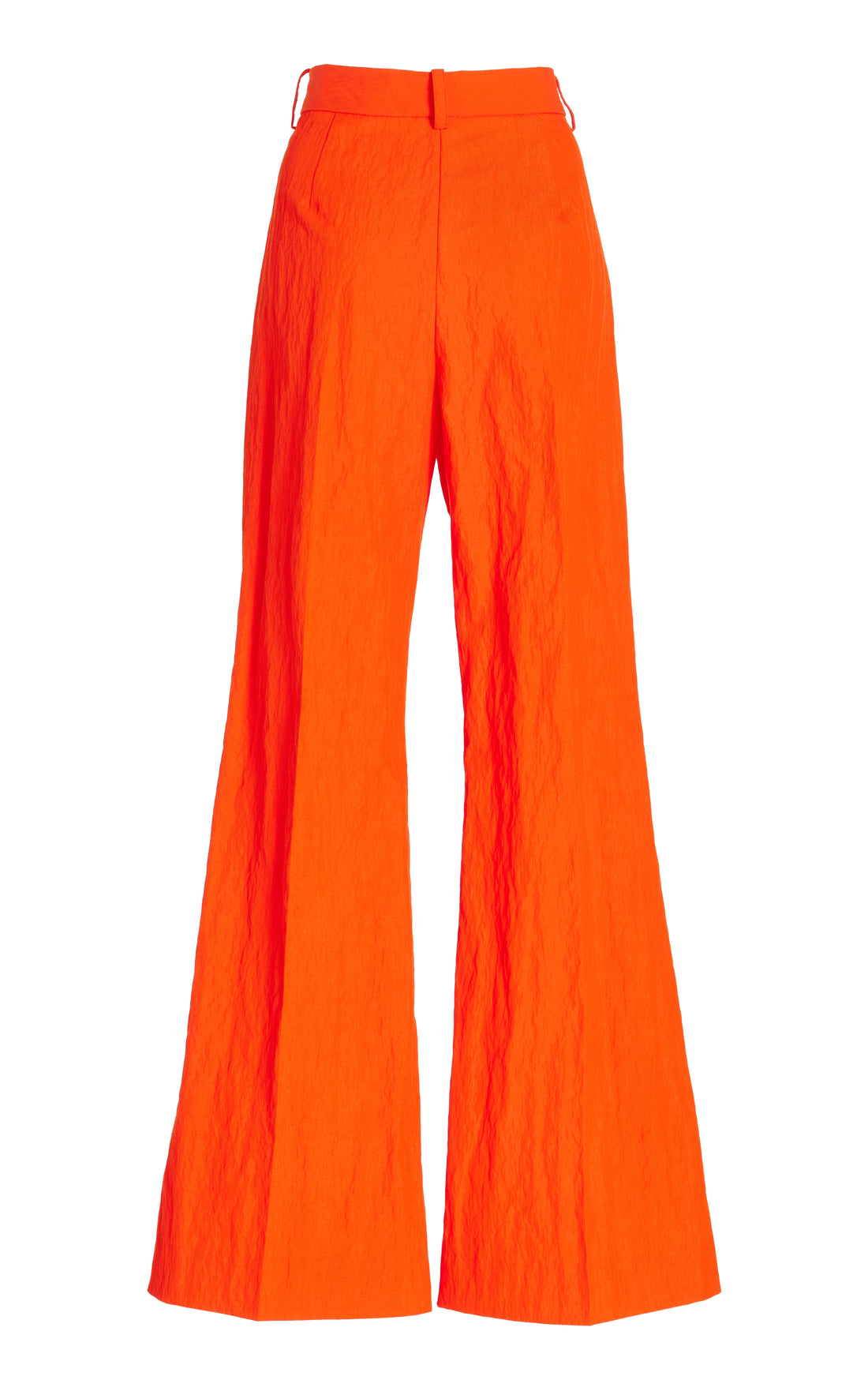 Paneled & Piped Flare Pant