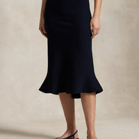 A-Line Midi Skirt