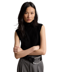 Sleeveless Turtleneck
