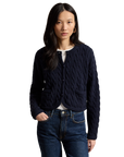 Cableknit Cardigan