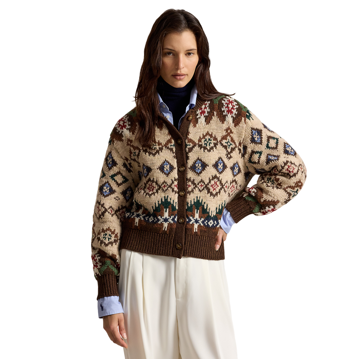 Patterned Cardigan