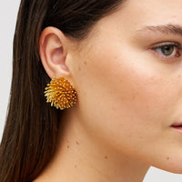 Urchin Clip On Earrings