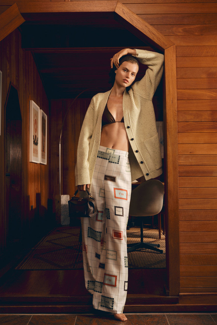 Label Print PJ Pant