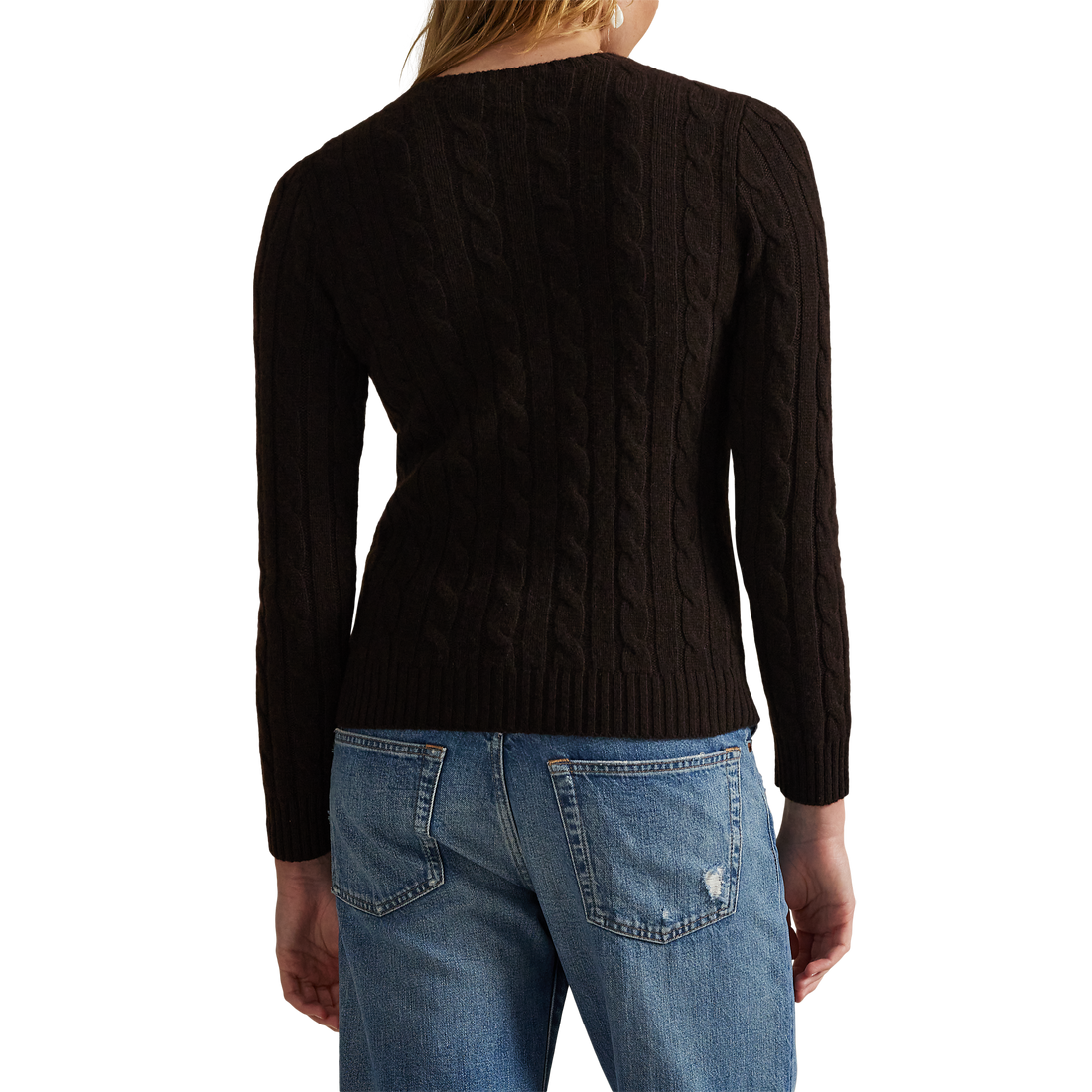 Cableknit Cashmere Sweater