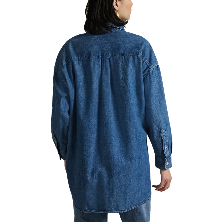 Oversized Denim Shirt- WW