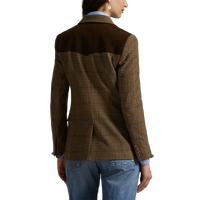 Suede Tweed Blazer