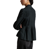 Long Sleeve Collared Blouse