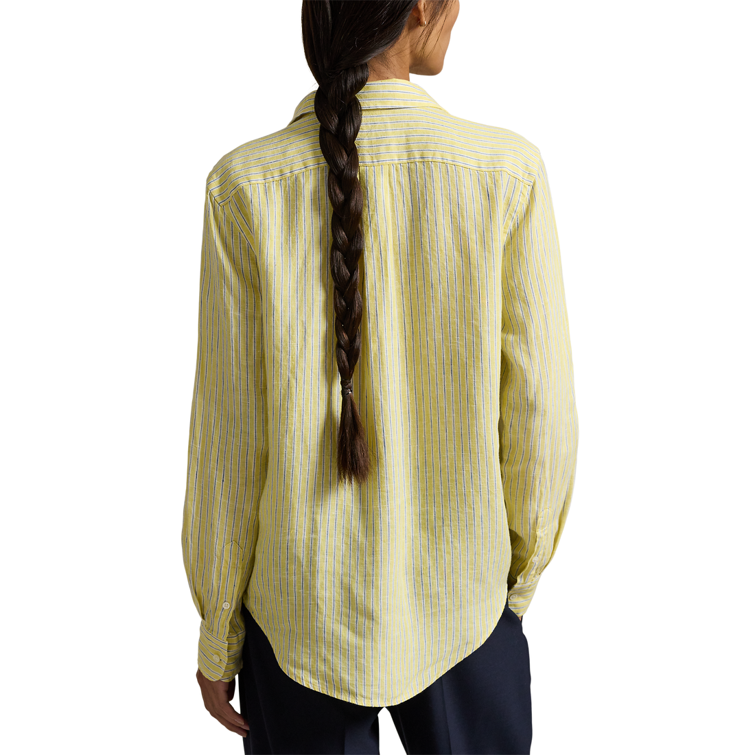 Striped Linen Button Down