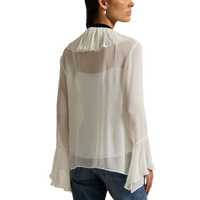 Long Sleeve Ruffle Top