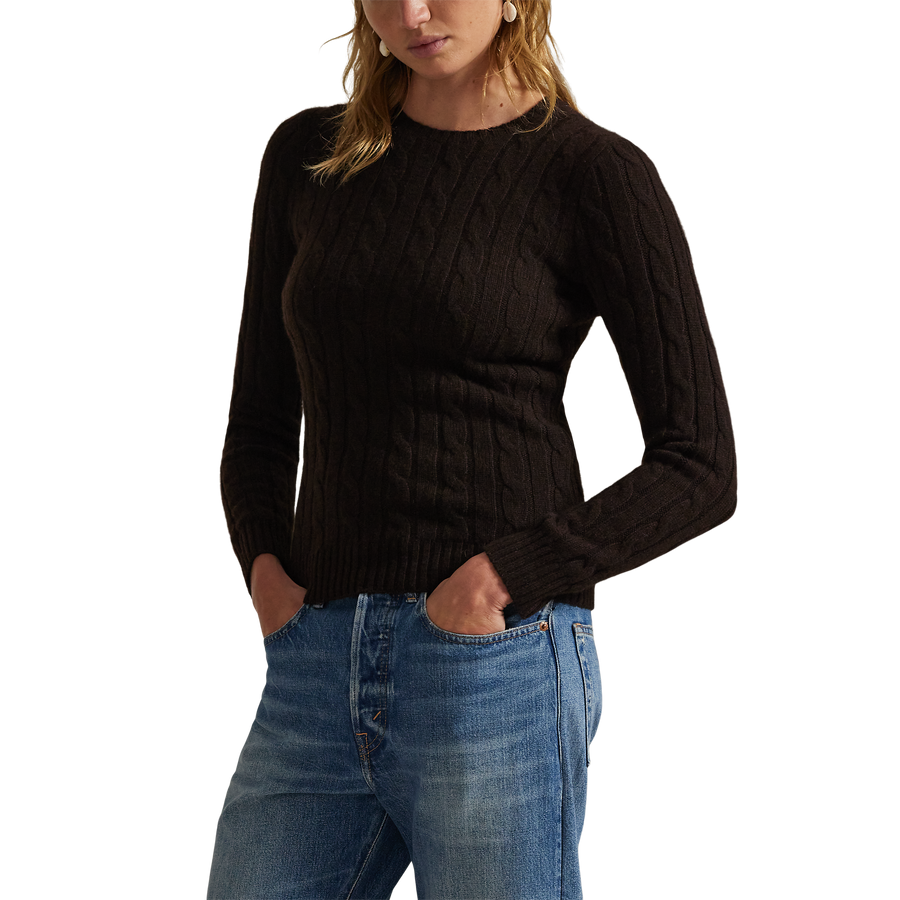 Cableknit Cashmere Sweater