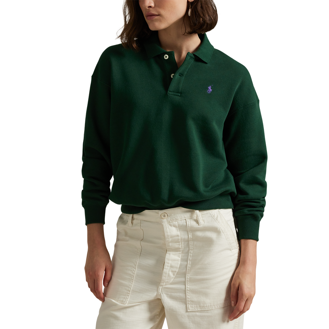 Polo Collar Pullover