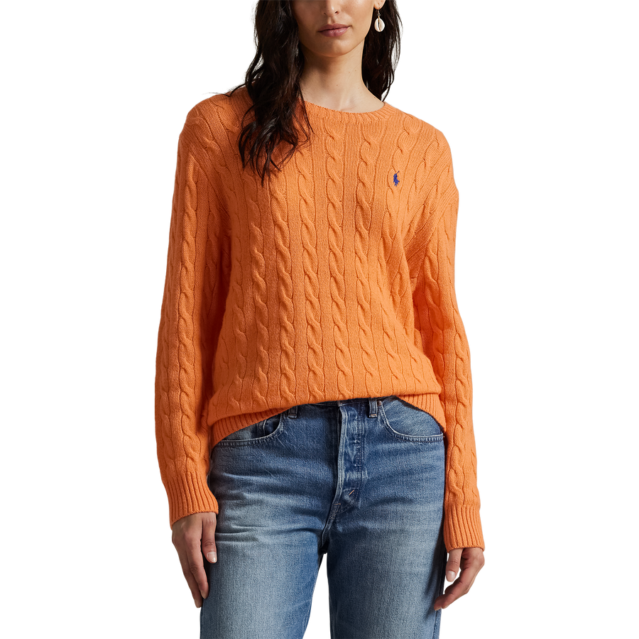 Cable Crewneck Sweater